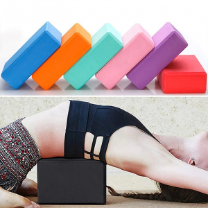 Yoga Pilates Foam Brick Home Trainer Stretch Exercise Yoga Cubes Bodybuilding Fitness Equipment