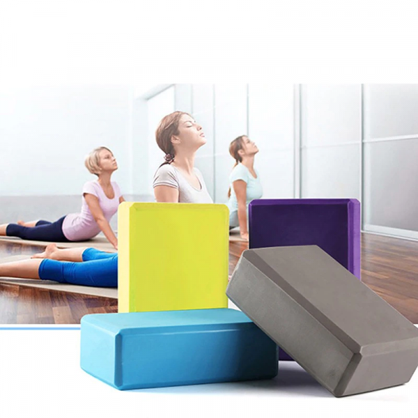 Yoga Block Pilates Foam Brick Home Stretch Exercise Training Bodybuilding Equipment